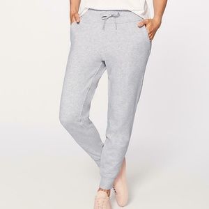 NWT LULUEMON Warm Down Jogger - Gray
